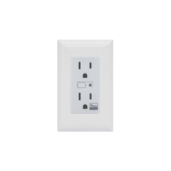 (ZWAVE) Tomacorriente con señal inalambrica Z-WAVE, compatible con HUB HC7, C8, puede ser un panel de alarma L5210, L7000 con Total Connect y Alarm.Com