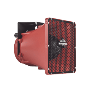 Altavoz De Alta Fidelidad HyperSpike®, Serie TCPA-10, Con Aislante De Ruido, Listado UL, Clase I, Division 2 (C1D2), Color Rojo