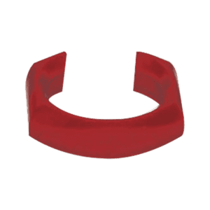 Clip de identificación para Patch Cord Siemon, Color Rojo, Bolsa con 25 piezas