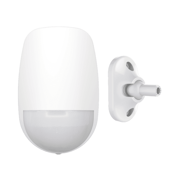 (AX PRO) Detector PIR Inalámbrico de Doble Tecnología / Inmunidad a Mascotas / Rango de Detección de 12 mts / Angulo de 85.9° de Cobertura + Montaje Universal