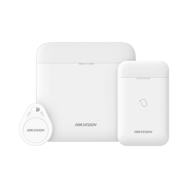 (AX PRO) KIT de Alarma AX PRO con GSM (3G/4G) para RONDINES / Incluye: 1 Hub con bateria de respaldo/ 1 Lector Tag / 1 Tag / Compatible con Hik-Connect P2P