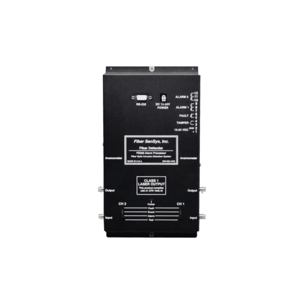 Sensor de Seguridad Perimetral de 2 Zonas / Detección por Fibra Óptica Sensitiva/ 500 Metros de protección por zona