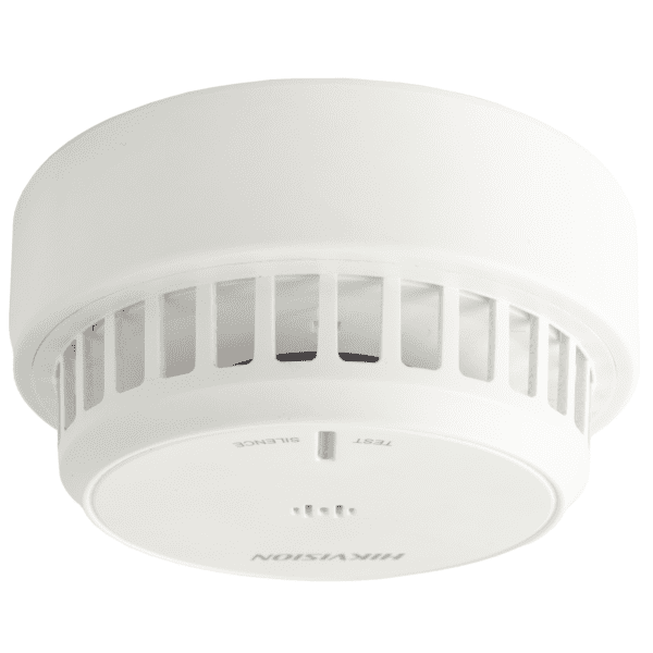 (HikFire) Detector de Humo Óptico Hikvision / Tecnología Avanzada de Detección de Incendios / Alarma Temprana y Fiabilidad Certificada