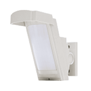 Detector de Movimiento doble tecnologia MW&PIR/ 100% Exterior /  Cableado / Hasta 12 metros a 85°; de cobertura/ Instalación a 3 metros / Compatible con cualquier panel de alarma