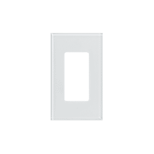 Tapa de cristal para apagador o atenuador, 1 espacio.