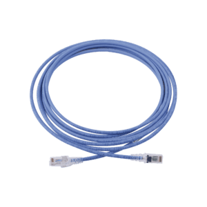 Patch Cord MC6 Modular Cat6 UTP, CM/LS0H, 15ft, Color Azul