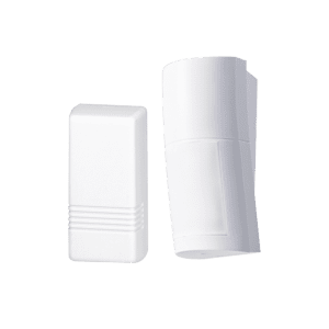 Detector de Movimiento Pasivo con transmisor 5816 Honeywell/ Inalámbrico / Altura de montaje 0.8m a 2.7 m  ajustable  / 100% Exterior / Compatible con serie VISTA y LYNX