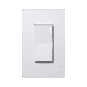 (RadioRa3) Apagador Sunnata color blanco para linea Radio Ra3, 8A de iluminacion, 5.8A Motor
