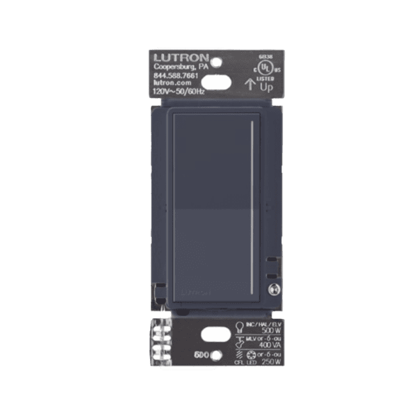 (RadioRa3) Atenuador  táctil SUNNATA Dimmer PRO color rojo para linea Radio Ra3, Requiere cable neutro 250W LED / CFL