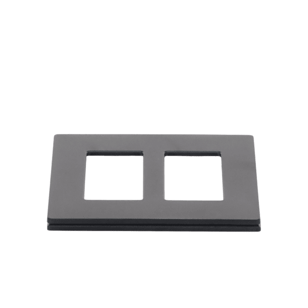 TAPA P/SWITCH /DIMMER 2 ESPACIOS