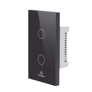 (ZigBee) Apagador switch inalámbrico ZigBee, control de 2 regresos de carga, 110V