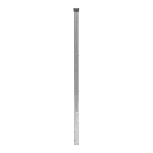 Poste de ESQUINA para Cerca Electrificada. Tubo Galvanizado cal. 18 de 1" Diam. y 0.8m Alto con Tapón, ideal para 3 Aisladores