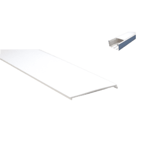 Tapa para canal TEK 100 color blanco (5580-01250)