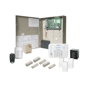 Sistema de Alarma con Comunicador IP Intercontruido en Kit Inalambrico