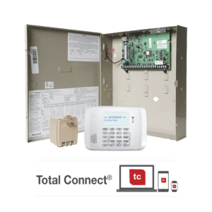 Panel de Alarma Residencial/Comercial VISTA 21IP con Módulo IP incluído para conexión a AlarmNet y Teclado Alfanumerico con Receptor Inalambrico 6162RF
