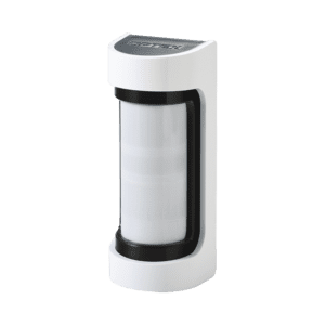 Sensor de Movimiento / 12 Metros de Detección / 100% Exterior / Serie Shield de Optex / Diseño Estético y Formal / Inalambrico (Alimentacion)