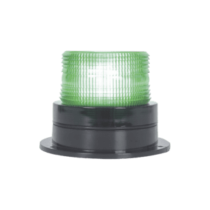 Burbuja Brillante de Larga Vida Útil, con 8 LEDs Color Verde, Domo Verde