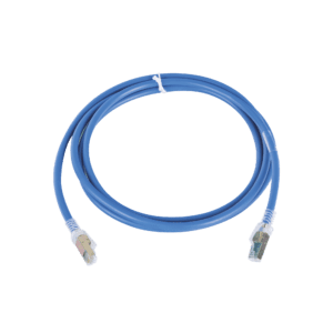 Patch Cord Z-MAX Cat6A UTP, CM, 7ft, Color Azul, Versión Bulk (Sin Empaque Individual)