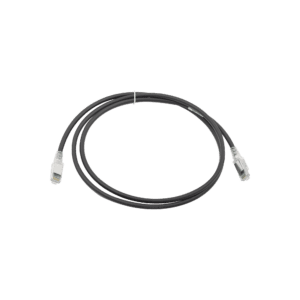 Patch Cord Z-MAX Cat6A S/FTP, CM/LS0H, 5ft, Color Negro, Versión Bulk (Sin Empaque Individual)