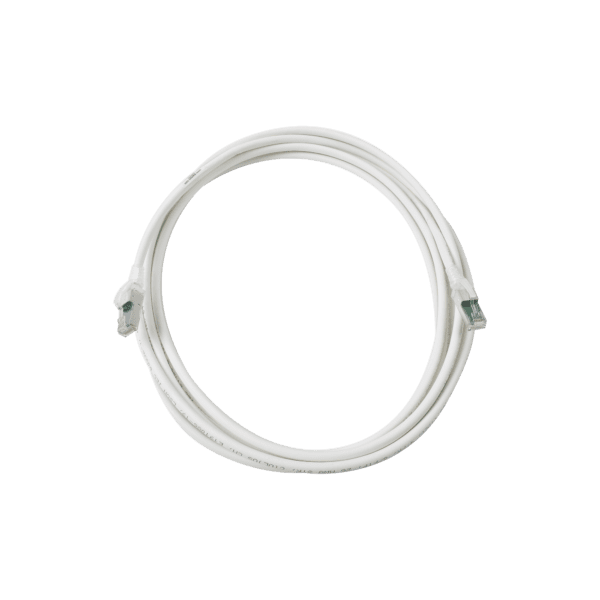 Patch Cord Z-MAX Cat6A S/FTP, CM/LS0H, 40ft, Color Blanco