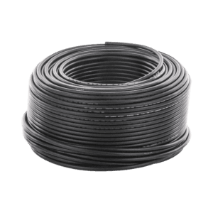 Cable Fotovoltaico Negro / 6mm² (10AWG) / Material COBRE /  2000V / Rollo de 100m