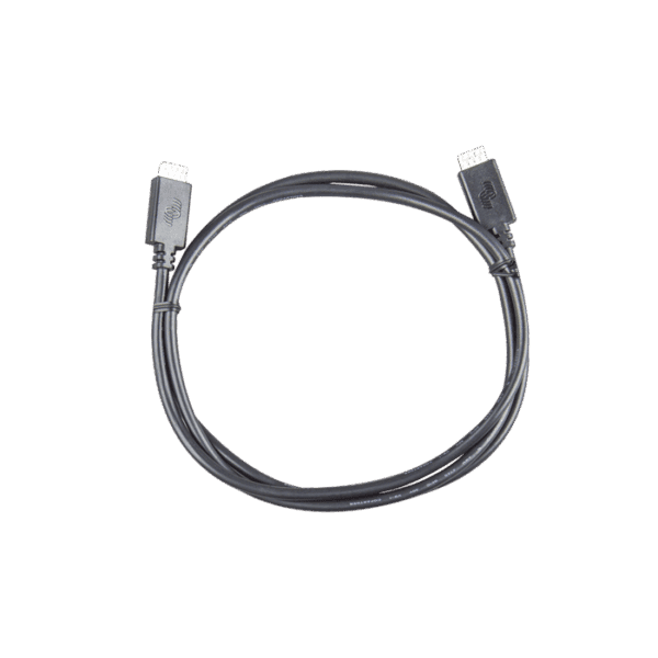 Cable de Comunicación  VE.Direct a VE.Direct para controladores Victron de 0.9 m
