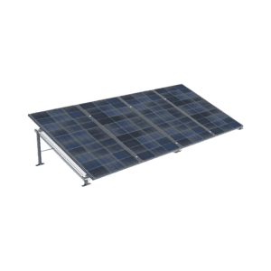 Montaje de piso de Alta Resistencia para Instalación de 4 Paneles Solares de hasta 1300 x 2400 mm (Revisar módulos compatibles)