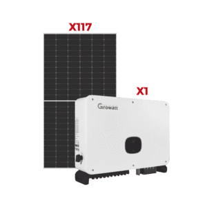 Kit de promocion 1 week 117 Modulos + Inversor 60 kW