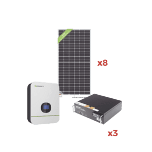 Kit de Energia Solar para Minisplit 110Vca Max.1400W