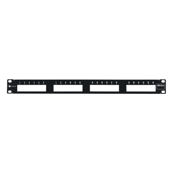 Patch Panel MAX Modular (vacío), de 24 Puertos, Plano, 1UR