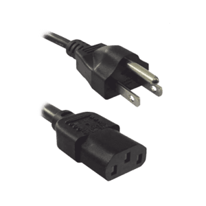 Cable de poder para contacto empotrable TH-CDE-USB-N, 10 A, 125 V