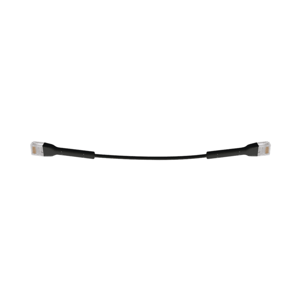 UniFi Ethernet Patch Cable Cat6 de 22 cm, color negro