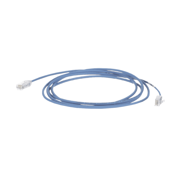 Cable de Parcheo TX6, UTP Cat6, Diámetro Reducido (28AWG), Color Azul, 26ft
