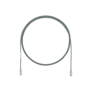 Cable de Parcheo UTP Cat6A, CM/LSZH, Diámetro Reducido (28AWG), Color Verde, 1ft
