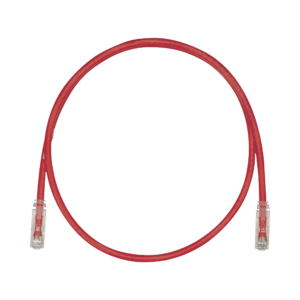 Cable de Parcheo UTP, Cat6A, 24 AWG, CM, Color Rojo, 70ft