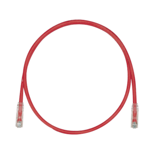 Cable de Parcheo TX6, UTP Cat6, 24 AWG, CM, Color Rojo, 7ft