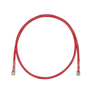 Cable de Parcheo TX6, UTP Cat6, 24 AWG, LSZH, Color Rojo, 8 metros