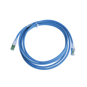 Patch Cord Z-MAX Cat6A S/FTP, CM/LS0H, 50ft, Color Azul