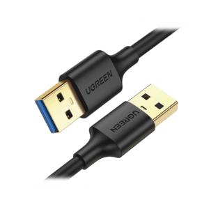 Cable USB-A 3.0 a  USB-A 3.0 / 1 Metro / Macho a Macho / Conector Niquelado / Núcleo de Cobre Estañado / Blindaje Múltiple / Velocidad 5Gbps / No Requiere Controlador / Compatible con USB2.0 Y USB 1.1