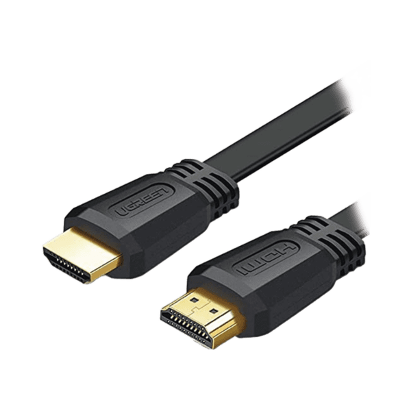 Cable HDMI 2.0 Plano de 5 m / 4K@60Hz / HDR / 3D / HEC (Canal Ethernet HDMI) / ARC (Canal de Retorno de Audio) / Color Profundo de 48 bits / Audio de 32 canales / HDCP /Audio Dolby True HD 7.1 / 18 Gbps / Estañado y Triple Blindaje / Anti Interfere