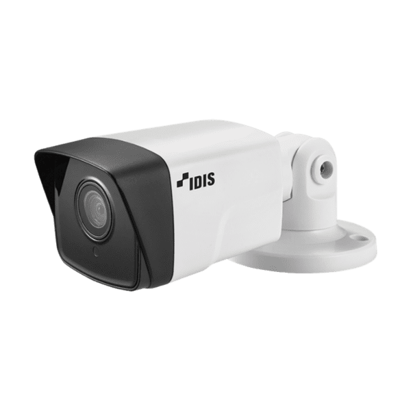 Cámara Bala IP 8 Megapixeles | Lente Fijo 3.3. mm | microSD Hasta 256 GB | IK10/IP67 |  IR 30 m | Entrada/Salida de Alarma | POE | ICR Dia/Noche | Videoanalitico Embebidos | WDR | Cumple con NDAA