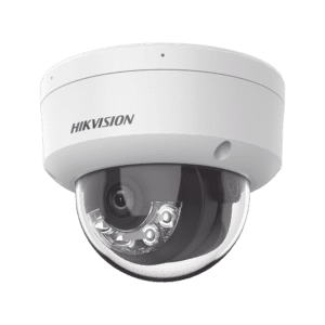 [Dual Light] Domo IP 6 Megapixel / Lente 2.8 mm / 30 mts IR + 30 mts Luz Blanca / Micrófono Integrado / ACUSENSE Lite / Exterior IP67 / H.265 / PoE / ONVIF