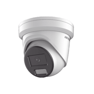 [Dual Light + ColorVu] Turret IP 4 Megapixel / Lente 2.8 mm / 40 mts IR + 40 mts Luz Blanca /  Microfono Integrado  / Exterior IP67 /   WDR 130 dB / Videoanaliticos (Filtro de Falsas Alarmas) / Captura Facial / ACUSEARCH