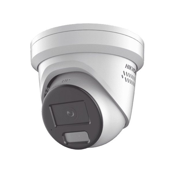 [Dual Light + ColorVu] Turret IP 8 Megapixel /  Lente 2.8 mm / 40 mts IR + 40 mts Luz Blanca / Exterior IP67 / Luz Intermitente y Alerta de Audio / Micrófono Integrado / Videoanaliticos (Filtro de Falsas Alarmas) / ACUSEARCH