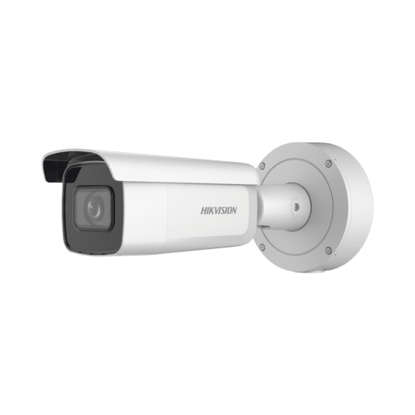 Bala IP 4 Megapixel / Lente Mot. 7 a 35 mm / 80 mts IR EXIR / Exterior IP67 / IK10 / WDR 120 dB / PoE + / MicroSD / 4 Analíticos: AcuSense, Deteccion Facial, Conteo de Personas por Cruce y Zona