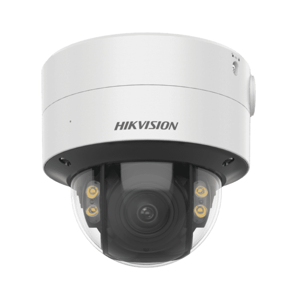Domo IP 4 Megapixel / Imagen a Color 24/7 / Lente 2.8 - 12 mm / Luz Blanca 40 mts / WDR 130 dB / Exterior IP67 / IK10 / Captura Facial / Videoanaliticos / AcuSense