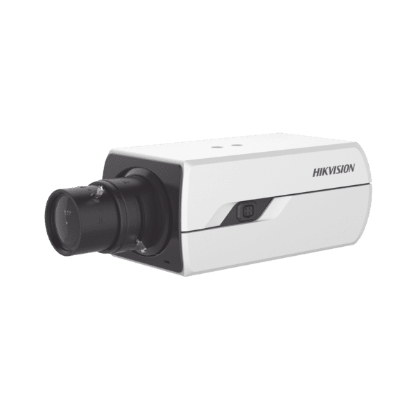 Camara Box IP 4 Megapixel / Serie PRO / DARKFIGHTER / PoE / 12 Vcc o 24 VCA / WDR 120 dB / ONVIF / RS-485 / BLC /  Entrada y Salida de Audio y Alarmas (No Incluye Lente) / Micro SD