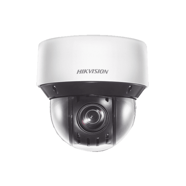 Mini Domo IP PTZ 2 Megapixel / 25X Zoom / 50 mts Luz Infrarroja Inteligente (Visión Nocturna) / Autoseguimiento / WDR 120 dB / PoE+ / IP66 / Ultra Baja Iluminación / MicroSD