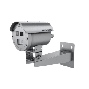 Bala IP Térmica Dual / Termico 7 mm (256 X 192) + Óptico 4 mm (4 MP) / Termométrica / Detección de Temperatura / IP68 / 30 mts IR / Antiexplosión / Anticorrosión