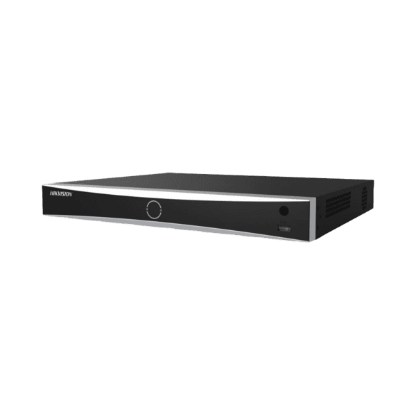 [Acusearch] NVR 12 Megapixel (4K) / 8 canales IP / 8 Puertos PoE+ / AcuSense (Evita Falsas Alarmas) / Reconocimiento Facial / 2 Bahías de Disco Duro / HDMI en 4K / Alarmas I/O / 300 Metros PoE Modo Extendido